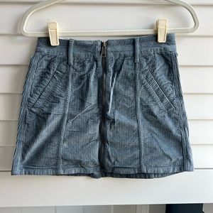Corduroy Mini Skirt